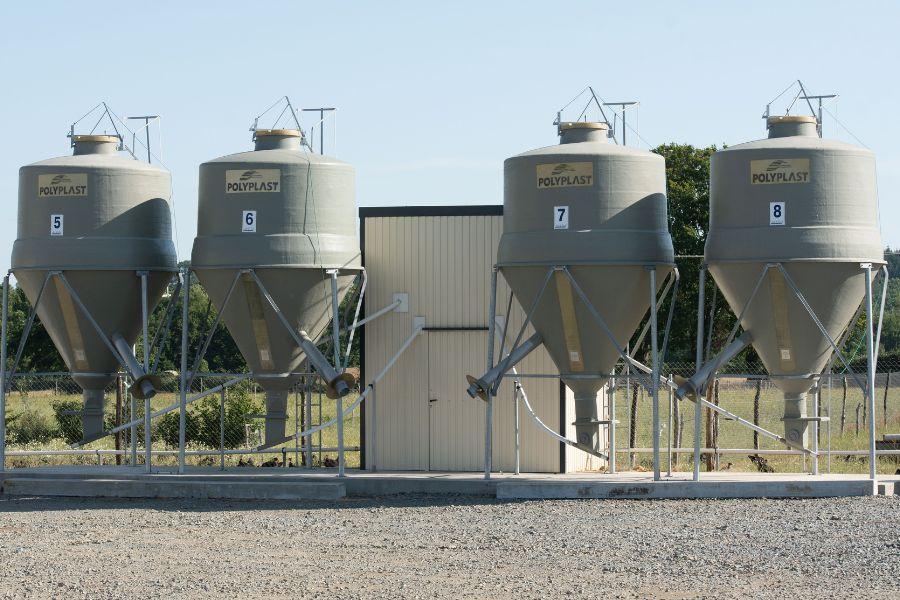 Silos alimentation animale
