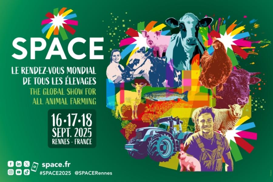 Le SPACE se tiendra du 16 au 18 septembre 2025 à Rennes